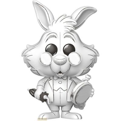 Funko POP Disney White Rabbit (Sketch) Funko POP Disney White Rabbit (Sketch)