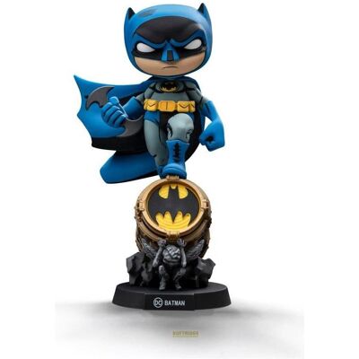 Iron Studios Batman Mini Co. PVC Figur Batman on Bat-Signal (Blue Variant) 19 cm Iron Studios Batman Mini Co. PVC Figur Batman on Bat-Signal (Blue Variant) 19 cm