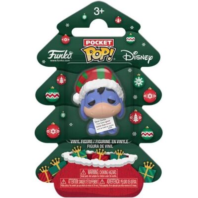 Funko Winnie the Pooh Holiday 2025 Pocket POP! Vinyl Schlüsselanhänger Eeyore Tree Holiday Box 4 cm Funko Winnie the Pooh Holiday 2025 Pocket POP! Vinyl Schlüsselanhänger Eeyore Tree Holiday Box 4 cm