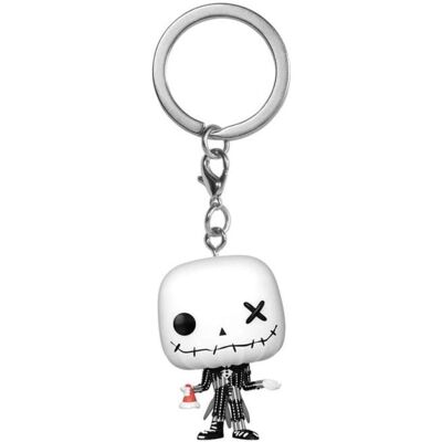 Funko, Schlüsselanhänger, Nightmare before Christmas POP! Vinyl Schlüsselanhänger 4 cm Patchwork - Jack Display (12), Weiss Funko, Schlüsselanhänger, Nightmare before Christmas POP! Vinyl Schlüsselanhänger 4 cm Patchwork - Jack Display (12), Weiss