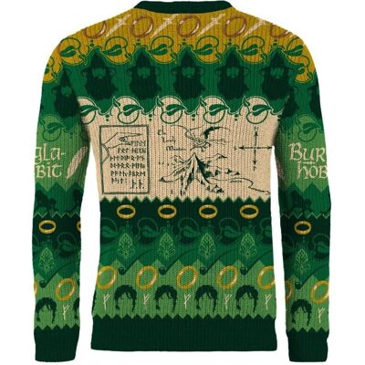 Harry Potter, Unisex, Pullover, Lord of the Rings pull de Noël The Shire (XXL), Mehrfarbig, (XXL) Harry Potter, Unisex, Pullover, Lord of the Rings pull de Noël The Shire (XXL), Mehrfarbig, (XXL)