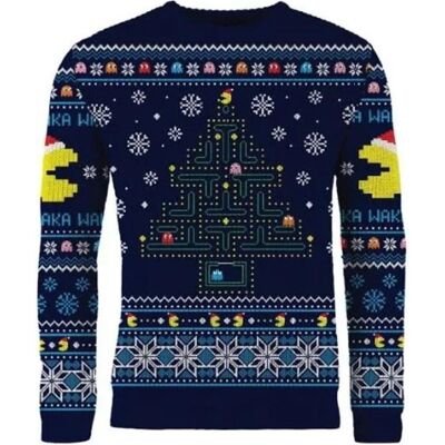 Harry Potter, Unisex, Pullover, Pac-Man pull de Noël (XL), Mehrfarbig, (XL) Harry Potter, Unisex, Pullover, Pac-Man pull de Noël (XL), Mehrfarbig, (XL)