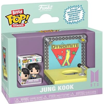 Funko BTS Bitty POP! Stages Vinyl figurines Jung Kook (Dynamite) 2,5 cm Funko BTS Bitty POP! Stages Vinyl figurines Jung Kook (Dynamite) 2,5 cm