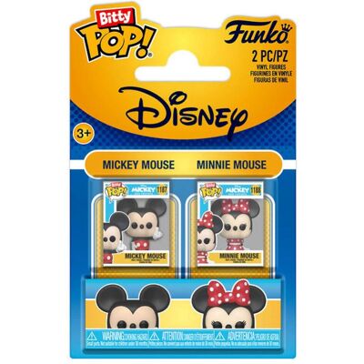 Funko Bitty POP! 2 Pack Disney: Mickey & Minnie Funko Bitty POP! 2 Pack Disney: Mickey & Minnie