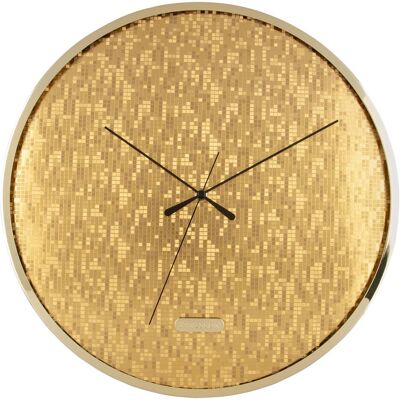Karlsson, Wanduhr, Wanduhr Disco Bling Bling 40 cm, Gold (40 cm) Karlsson, Wanduhr, Wanduhr Disco Bling Bling 40 cm, Gold (40 cm)