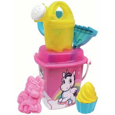 Androni Eimer-Strand-Set Einhorn, 8-tlg. Androni Eimer-Strand-Set Einhorn, 8-tlg.