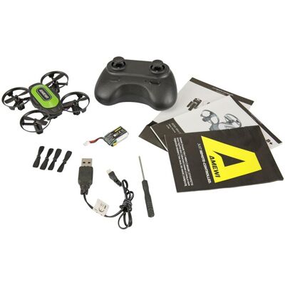 Amewi XD95 Mini-Drohne RTF (5 min, 28 g), Drohne, Grün, Schwarz Amewi XD95 Mini-Drohne RTF (5 min, 28 g), Drohne, Grün, Schwarz