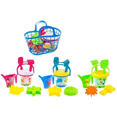 Mochtoys Korb mit Sandmischungsset Mochtoys Korb mit Sandmischungsset