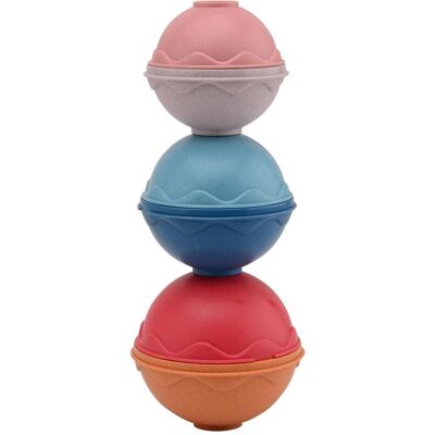 Johntoy Happy World Bio Stapelballen - Stapelbar, Mehrfarbig, Umweltfreundlich Johntoy Happy World Bio Stapelballen - Stapelbar, Mehrfarbig, Umweltfreundlich