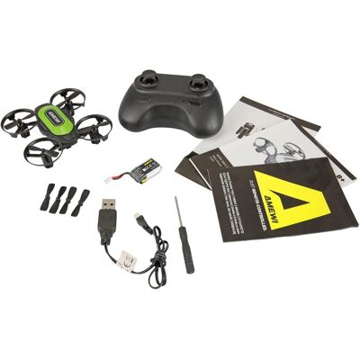 Amewi XD95 Mini-Drohne RTF (5 min, 28 g), Drohne, Grün, Schwarz Amewi XD95 Mini-Drohne RTF (5 min, 28 g), Drohne, Grün, Schwarz