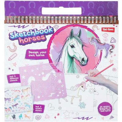 Toi-Toys Gestalte dein eigenes Pony-Skizzenbuch Toi-Toys Gestalte dein eigenes Pony-Skizzenbuch