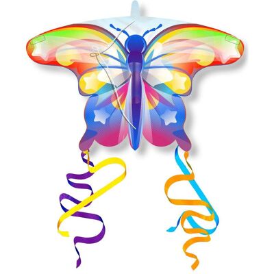 Eolo Regenbogen-Schmetterlings-Drachen - Kites Ready 2 Fly Eolo Regenbogen-Schmetterlings-Drachen - Kites Ready 2 Fly