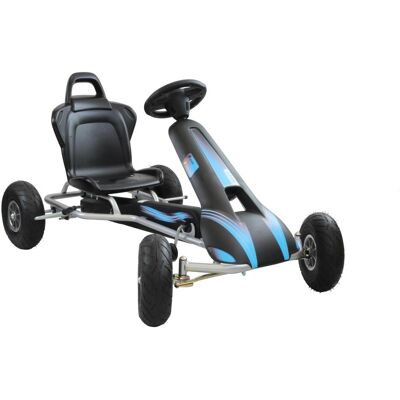 Ferbedo - AR8P - Silber/Blau - 5-11 Jahre - GoKart Ferbedo - AR8P - Silber/Blau - 5-11 Jahre - GoKart