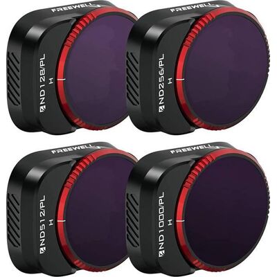 Freewell Set of 4 filtrów for DJI Mini 3 Pro / Mini 3 (Drohnen Filter, DJI Mini 3, DJI Mini 3 Pro), Drohne Zubehör Freewell Set of 4 filtrów for DJI Mini 3 Pro / Mini 3 (Drohnen Filter, DJI Mini 3, DJI Mini 3 Pro), Drohne Zubehör