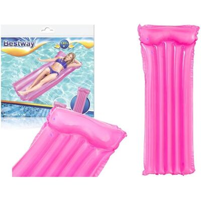 Bestway Aufblasbare Schwimmmatratze rosa 183x76cm Bestway Aufblasbare Schwimmmatratze rosa 183x76cm