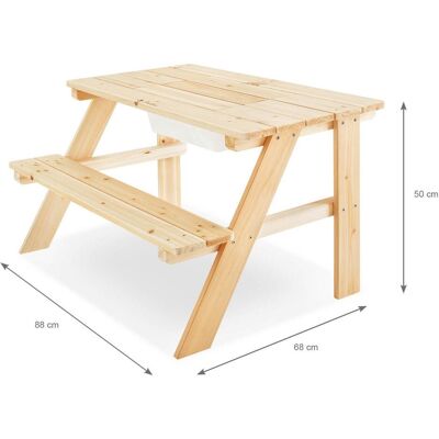 Pinolino Spieltisch Knut - Natur Pinolino Spieltisch Knut - Natur