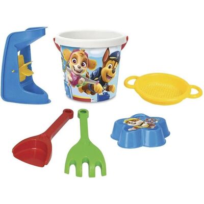 Wader Paw Patrol Sandset 6-tlg. Eimer 1 l Wader Paw Patrol Sandset 6-tlg. Eimer 1 l