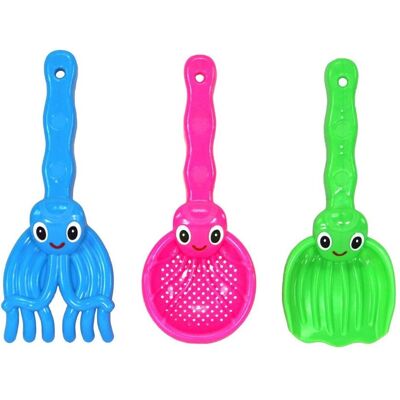 Magni Sandspielzeug Oktopus 3 Stück Magni Sandspielzeug Oktopus 3 Stück