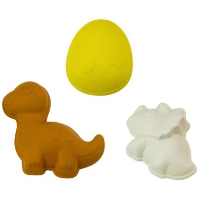 Lean Toys Satz Dinosaurier-Sandspielzeuge Lean Toys Satz Dinosaurier-Sandspielzeuge