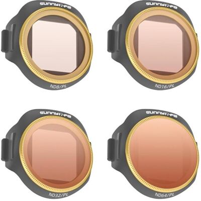Sunnylife Set of 4 ND8/PL + ND16/PL + ND32/PL + ND64/PL filters for MINI 5 Pro (Drohnen Filter, DJI Mini 5 Pro), Drohne Zubehör, Mehrfarbig Sunnylife Set of 4 ND8/PL + ND16/PL + ND32/PL + ND64/PL filters for MINI 5 Pro (Drohnen Filter, DJI Mini 5 Pro), Drohne Zubehör, Mehrfarbig