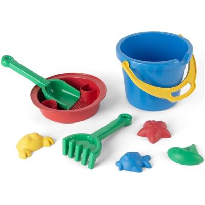 dantoy Classic Recycled Spandesaet Blå I Net dantoy Classic Recycled Spandesaet Blå I Net