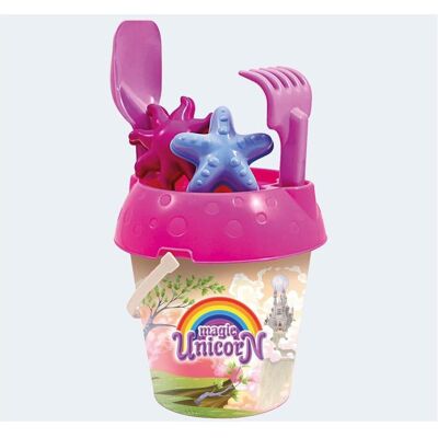 Adriatic Eimergarnitur Einhorn 18cm 6tlg Unicorn Adriatic Eimergarnitur Einhorn 18cm 6tlg Unicorn