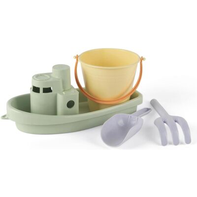 dantoy Classic pastel boat & bucket set (2740) dantoy Classic pastel boat & bucket set (2740)