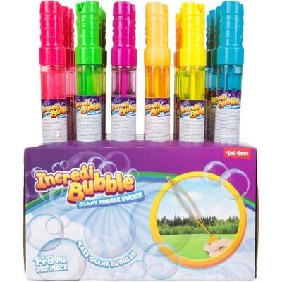 Toi-Toys Incredibubble Bubble Sword 148 ml, 24er-Set Toi-Toys Incredibubble Bubble Sword 148 ml, 24er-Set