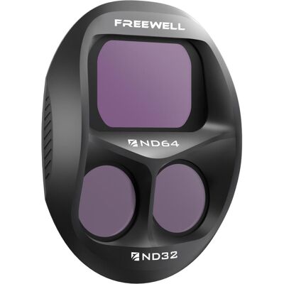 Freewell Mavic 4 Pro Split ND64/ND32 Filter (Drohnen Filter, Dji Mavic 4 Pro), Drohne Zubehör, Transparent Freewell Mavic 4 Pro Split ND64/ND32 Filter (Drohnen Filter, Dji Mavic 4 Pro), Drohne Zubehör, Transparent
