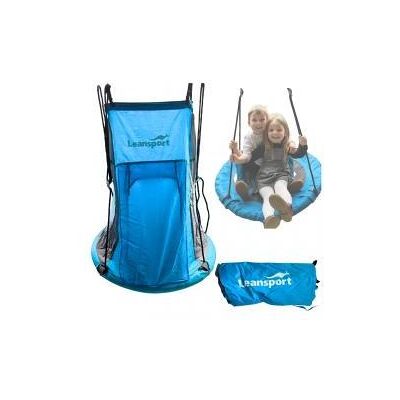 Lean Toys Schaukelzelt Storchennest Blau 90-100CM Lean Toys Schaukelzelt Storchennest Blau 90-100CM