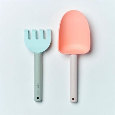 Sunnylife Sand Spade & Rake Apple Sorbet Multi Sunnylife Sand Spade & Rake Apple Sorbet Multi