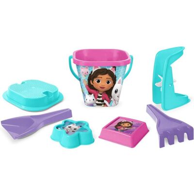 Wader Gabbys Puppenhaus-Sandset 7-teilig Wader Gabbys Puppenhaus-Sandset 7-teilig