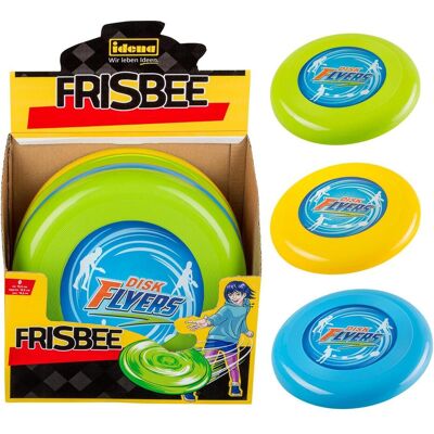 Idena Frisbee, ca. 19cm blau, grün, gelb, orange Idena Frisbee, ca. 19cm blau, grün, gelb, orange