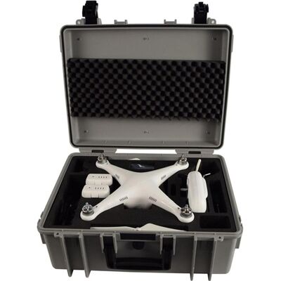 B&W International Outdoor.cases Copter.case grey wheels / hardfoam DJI Phantom 2 (Drohnen Koffer, DJI Phantom 2), Drohne Tasche, Grau B&W International Outdoor.cases Copter.case grey wheels / hardfoam DJI Phantom 2 (Drohnen Koffer, DJI Phantom 2), Drohne Tasche, Grau