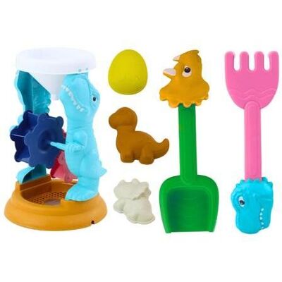 Lean Toys Satz Dinosaurier-Sandspielzeuge Lean Toys Satz Dinosaurier-Sandspielzeuge