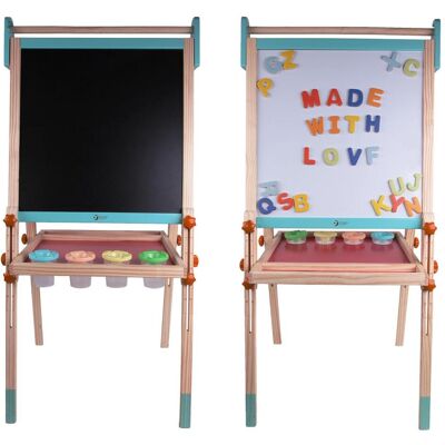 Classic World Mehrzwecke-Staffelei - Höhenverstellbar 3+ - Kreide & Magnettafel Classic World Mehrzwecke-Staffelei - Höhenverstellbar 3+ - Kreide & Magnettafel