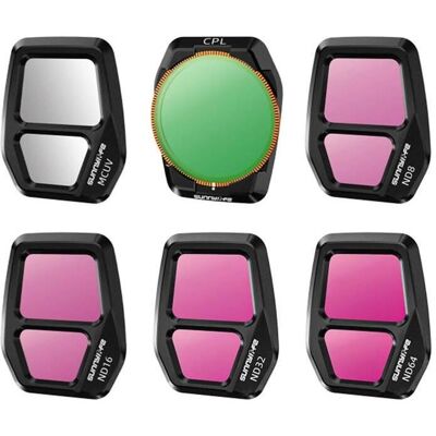 Sunnylife A3S-FI929 6pcs Mix filter set for AIR 3S (Drohnen Filter, DJI Air 3s), Drohne Zubehör Sunnylife A3S-FI929 6pcs Mix filter set for AIR 3S (Drohnen Filter, DJI Air 3s), Drohne Zubehör