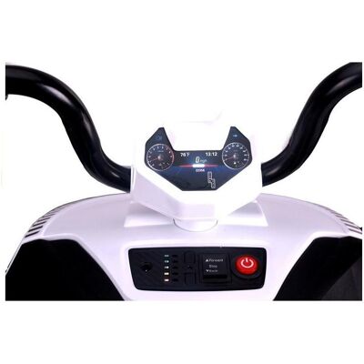 Lean Toys S601 White - Electric Ride On Quad Lean Toys S601 White - Electric Ride On Quad