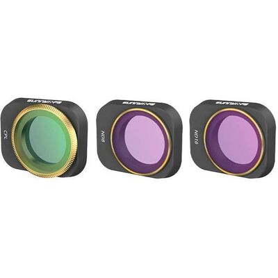 Sunnylife Set of 3 filters CPL+ND8+ND16 for DJI Mini 3 Pro (MM3-FI415) (Drohnen Filter, DJI Mini 3 Pro), Drohne Zubehör Sunnylife Set of 3 filters CPL+ND8+ND16 for DJI Mini 3 Pro (MM3-FI415) (Drohnen Filter, DJI Mini 3 Pro), Drohne Zubehör