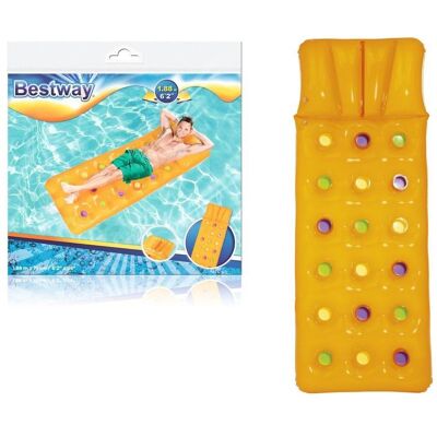 Bestway Aufblasbare Schwimmmatratze gelb 188x71cm Bestway Aufblasbare Schwimmmatratze gelb 188x71cm