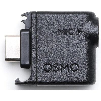 DJI 3.5mm Audio Adapter, Action Cam Zubehör, Schwarz DJI 3.5mm Audio Adapter, Action Cam Zubehör, Schwarz