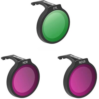 Sunnylife set of three filters for DJI Neo CPL+ND8+ND16 (Drohnen Filter, DJI Neo), Drohne Zubehör, Mehrfarbig Sunnylife set of three filters for DJI Neo CPL+ND8+ND16 (Drohnen Filter, DJI Neo), Drohne Zubehör, Mehrfarbig