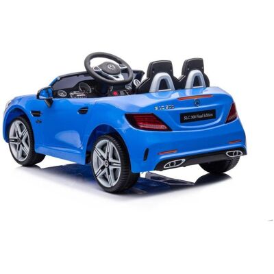 Lean Toys Two-seater electric car for children Mercedes SLC 300, blue Lean Toys Two-seater electric car for children Mercedes SLC 300, blue