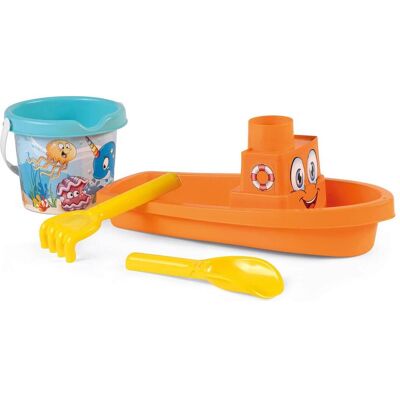 Androni Eimer-Set Boot Unterwasserwelt Androni Eimer-Set Boot Unterwasserwelt