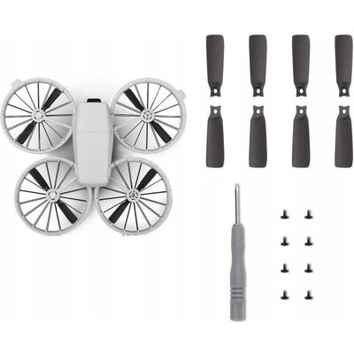 Sunnylife Zestaw 8 Szt. Śmigieł 8x ŚmigŁo ŚmigŁa Pv Do Drona Dron Dji Flip / 4022f-d (Propeller Schutz, DJI Flip), Drohne Zubehör Sunnylife Zestaw 8 Szt. Śmigieł 8x ŚmigŁo ŚmigŁa Pv Do Drona Dron Dji Flip / 4022f-d (Propeller Schutz, DJI Flip), Drohne Zubehör