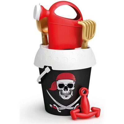 Adriatic Seau Pirate Noir D18 +Arrosoir Adriatic Seau Pirate Noir D18 +Arrosoir