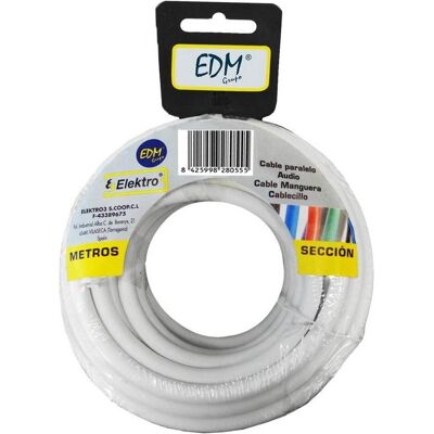 EDM Product Koaxial-Tv-Antennenkabel 28034 Weiss 20 M 2 X 1,5 Mm (Antennenkabel), Antennenkabel EDM Product Koaxial-Tv-Antennenkabel 28034 Weiss 20 M 2 X 1,5 Mm (Antennenkabel), Antennenkabel