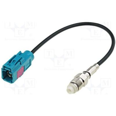 Per.Pic. Kabel 0,15m Fakra-Buchse,FME weiblich gerade (Antennenkabel), Antennenkabel Per.Pic. Kabel 0,15m Fakra-Buchse,FME weiblich gerade (Antennenkabel), Antennenkabel