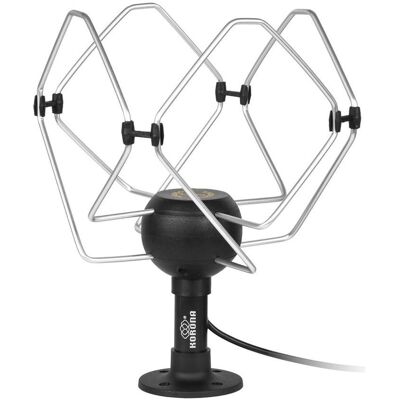 INNE Omnidirektionale TV-Antenne KORONA Mobil 12V Wiedyk (Flachantenne, 36 dB), SAT Spiegel + SAT Antennen INNE Omnidirektionale TV-Antenne KORONA Mobil 12V Wiedyk (Flachantenne, 36 dB), SAT Spiegel + SAT Antennen