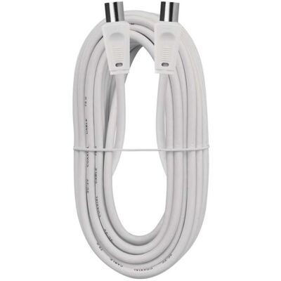 Emos Antennen-Koaxialkabel, geschirmt 7,5m – gerader Stecker (Antennenkabel), Antennenkabel Emos Antennen-Koaxialkabel, geschirmt 7,5m – gerader Stecker (Antennenkabel), Antennenkabel